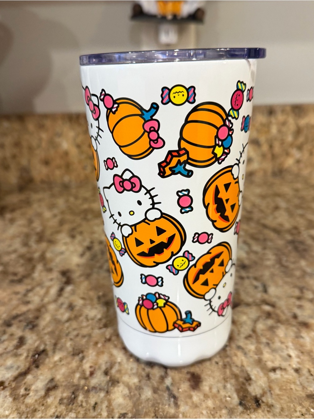 New Hello Kitty Sanrio Halloween Spooky
Pumpkin Metal Travel To Go Tumbler